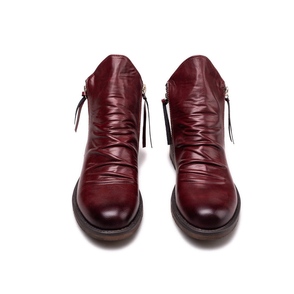 Laarzen Heren | Chelsea Boots | PU Leer & Ritssluiting | Klassieke Schoenen Heren