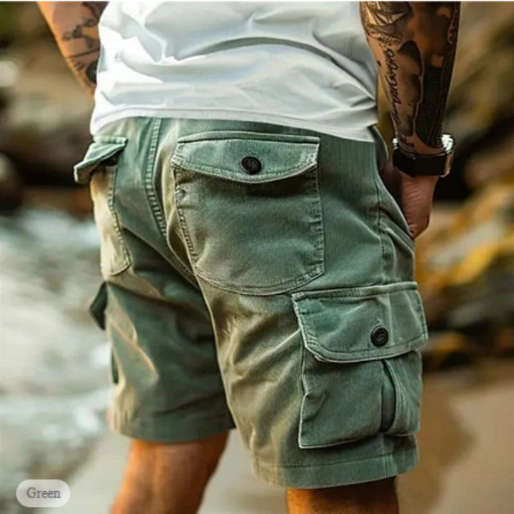 Heren Cargo Shorts | Straight | Trekkoord | Zomer