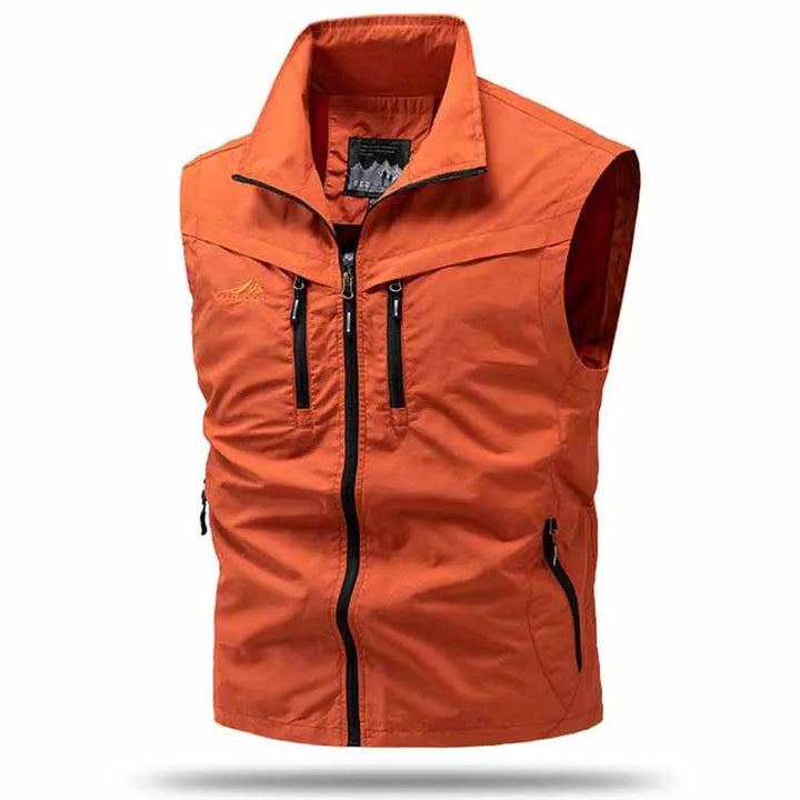 Heren Bodywarmer | Straight | Ritssluiting | Zomer