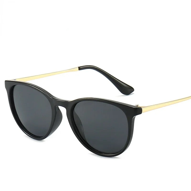 Heren Zonnebril | Rond | Lichtgewicht Frame | Zomer