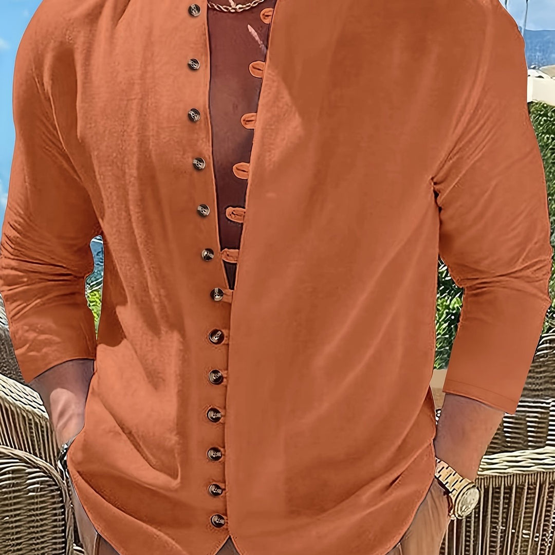 Heren Shirt | Elegant | Lange Mouw | Zomer