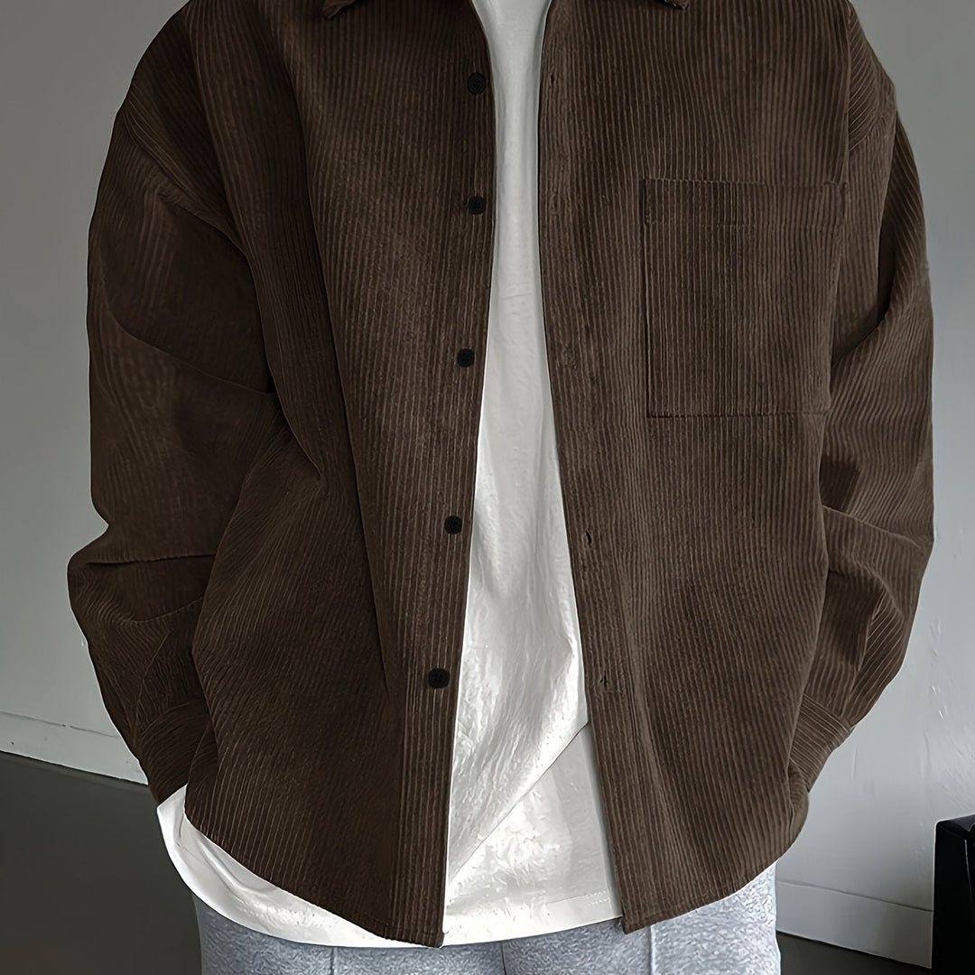 Heren Shirt | Oversized | Lange Mouw | Zomer