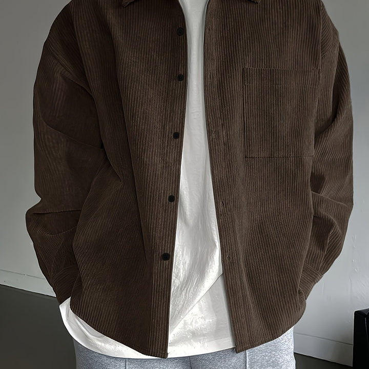 Heren Shirt | Oversized | Lange Mouw | Zomer