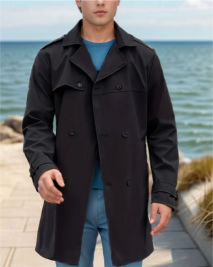 Klassieke en unieke Trenchcoat voor heren met iconische stijl en ultiem comfort | Brent