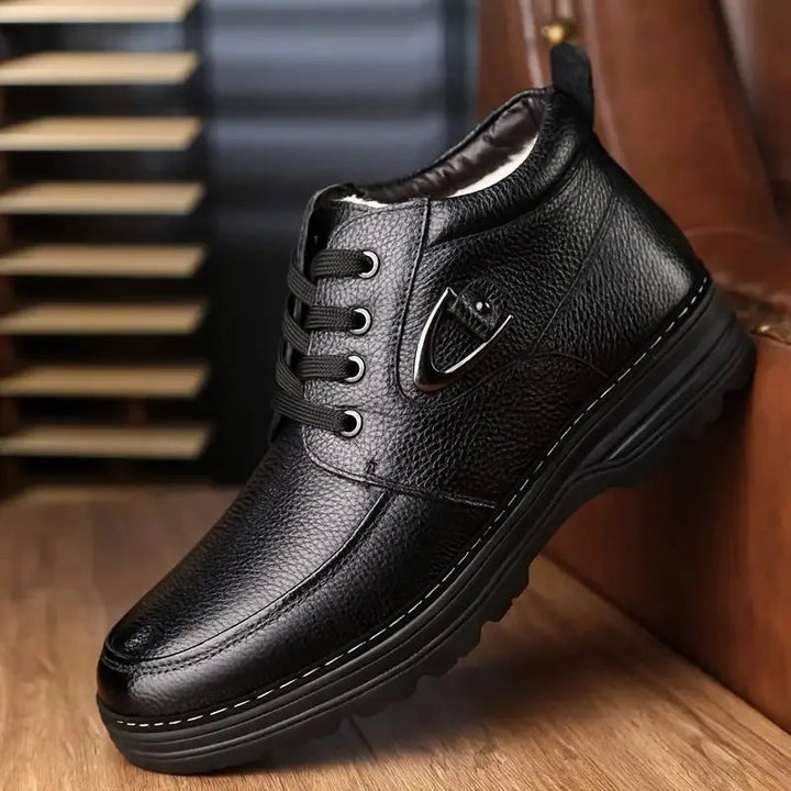 Heren Schoenen | Premium Elegant | Vetersluiting | Enkelhoog
