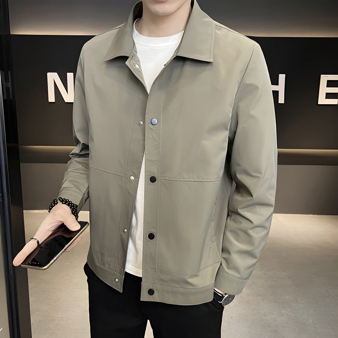 Tussenjas Heren | Elegant | Met Knoopjes | Lente