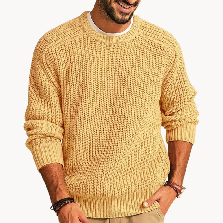 Stijlvolle trui met uniek wafelpatroon voor moeiteloze elegantie en knusse warmte | Quinn