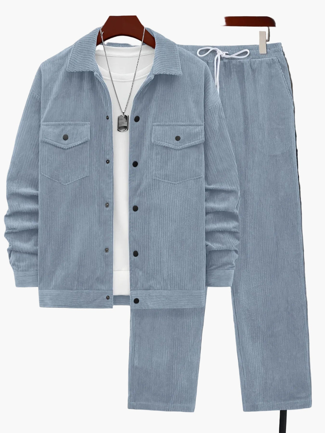 Heren Set | Vintage | Met Knoopjes | Winter