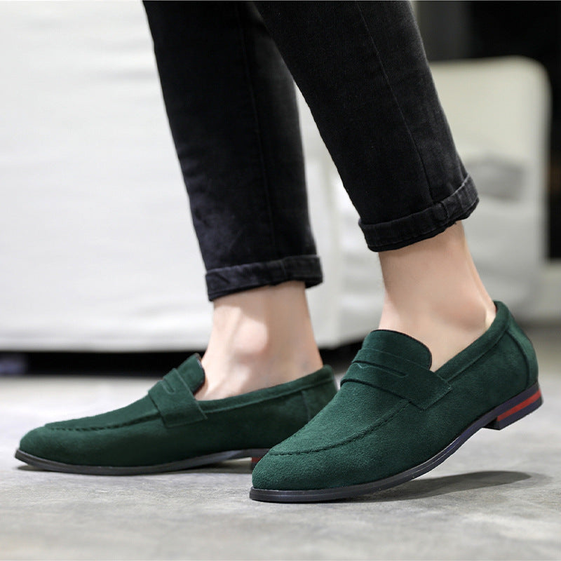 Heren Suède Loafers | Penny Stijl | Echt Suède & Antislipzool | Klassiek & Elegant