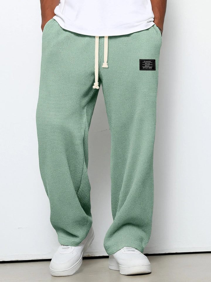 Heren Broek | Wijde Pijpen | Trekkoord | Zomer