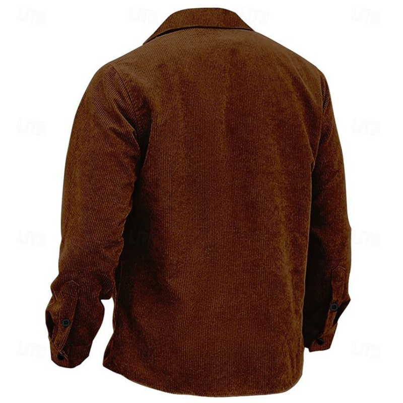Winterjas Heren | Geruit Vintage Jas | Dagelijkse kleding