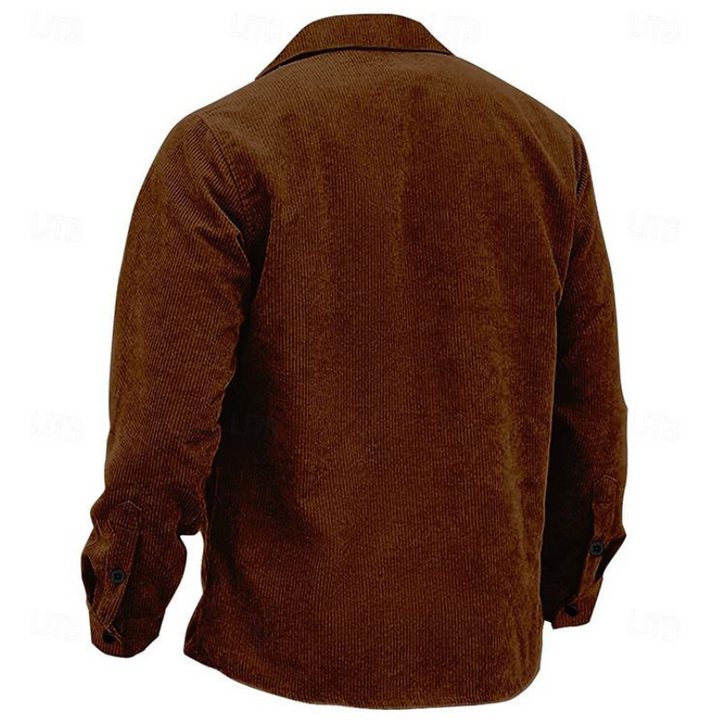 Winterjas Heren | Geruit Vintage Jas | Dagelijkse kleding