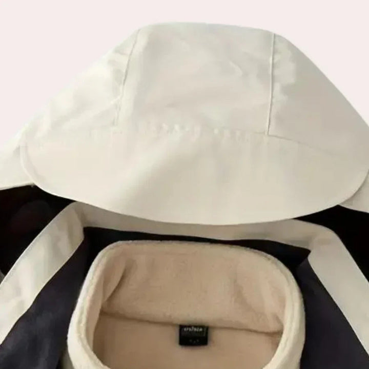 Premium windjack met capuchon voor heren met superieure warmte en moderne elegantie  | Lorenzo