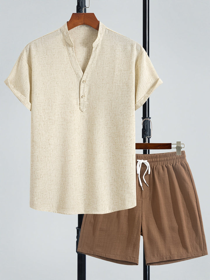 Heren Set | Relaxed | Korte Mouw | Zomer