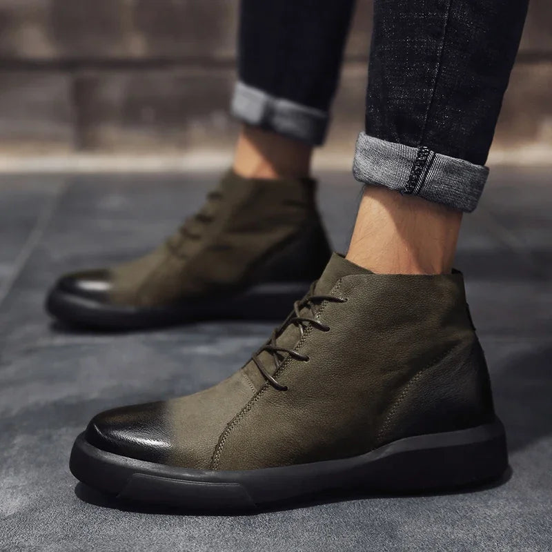 Heren Boots | Retro | Veter Sluiting
