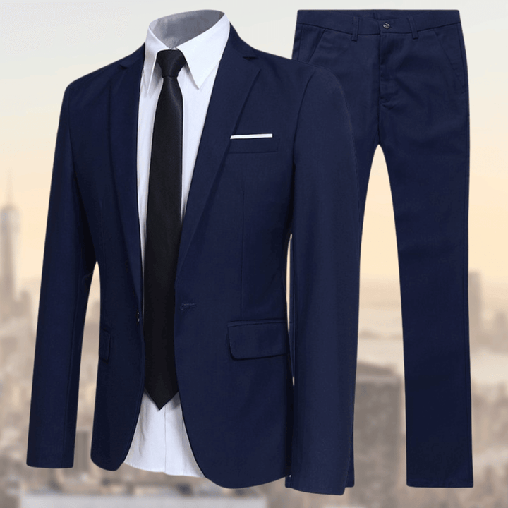 Heren Tweedelig Pak | Casual Wedding Suit | Business & Ceremonie | Slim Fit Westwear Set