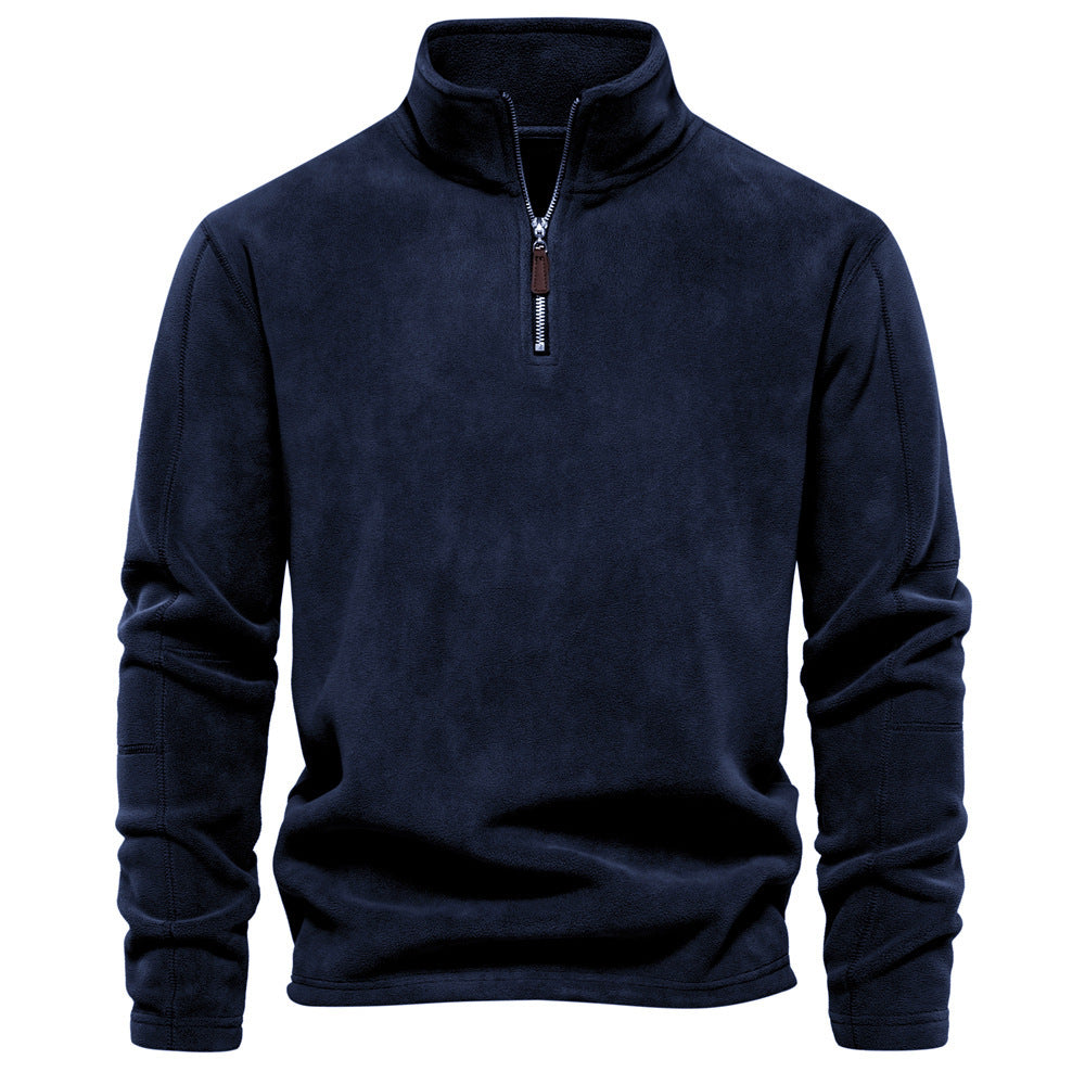 Truien Heren | Thermische Sweater | Half-Zip Staande Kraag | Winter
