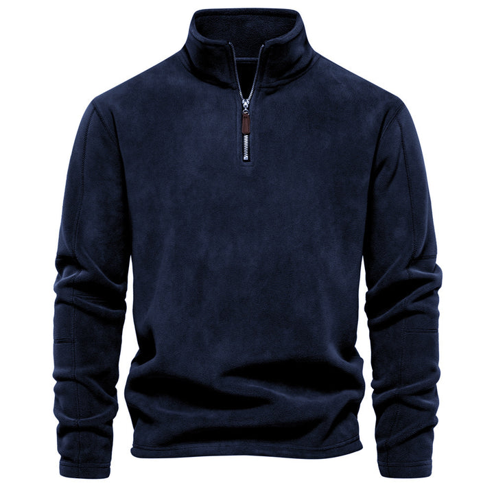 Truien Heren | Thermische Sweater | Half-Zip Staande Kraag | Winter