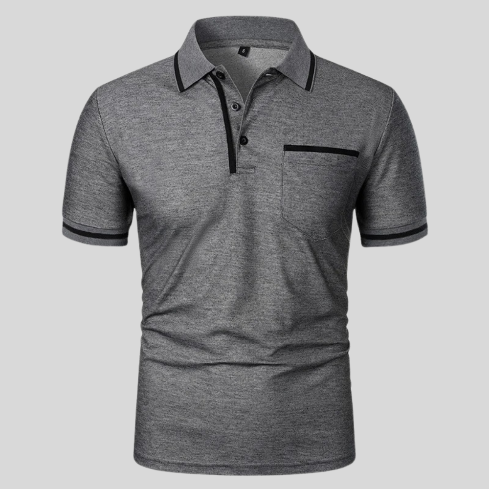 Heren Polo | Elegant | Met Borstzak | Zomer