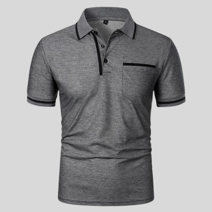 Heren Polo | Elegant | Met Borstzak | Zomer