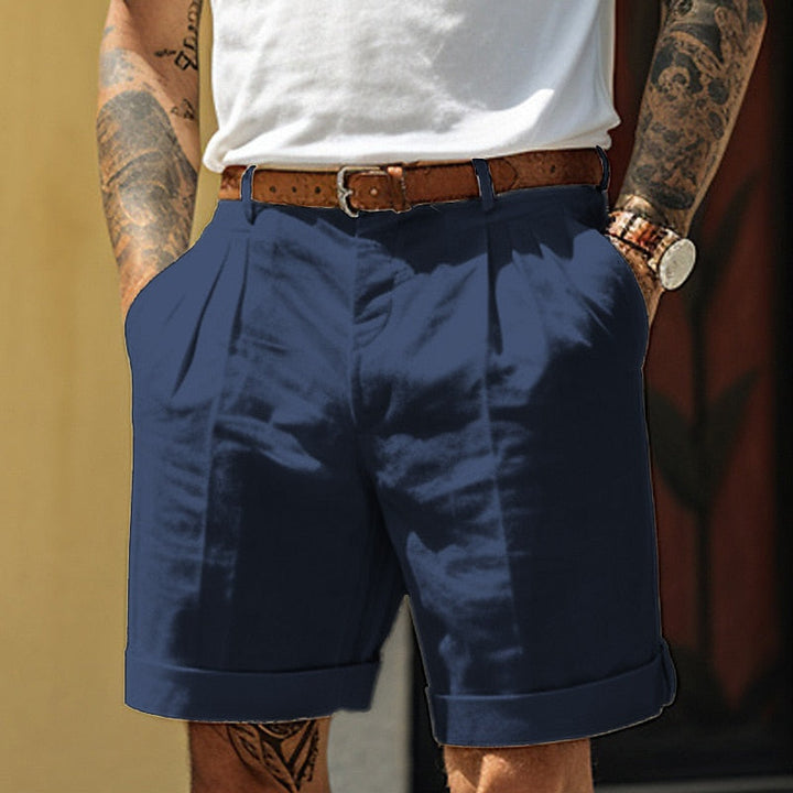 Heren Short | Elegant | Omgeslagen Zoom | Zomer