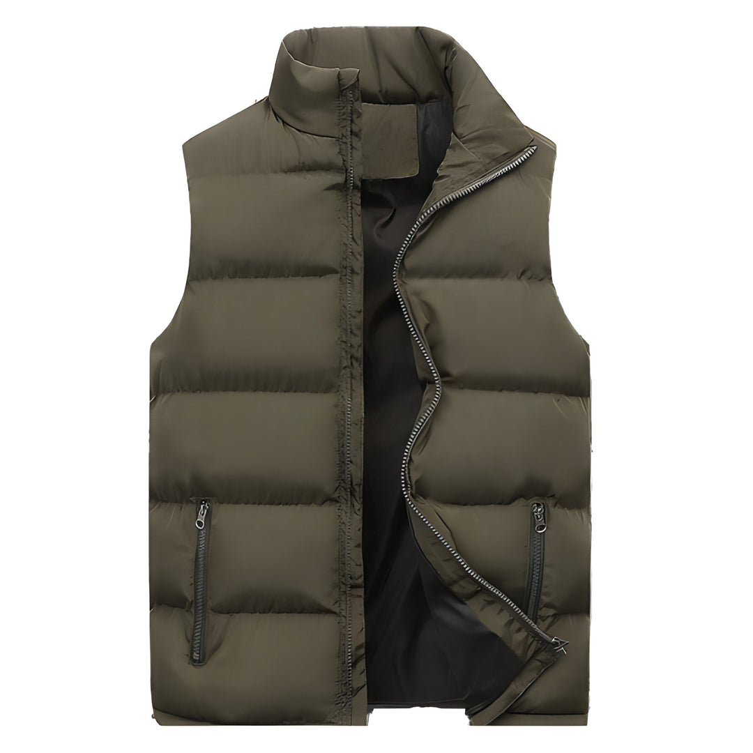 Heren Bodywarmer | Dikke Vulling & Rits | Luxe Mouwloos Vest | Winter