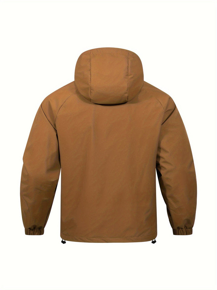 Heren Streetstyle Casual Jack | Losse Pasvorm | Halve Ritszak | Modieuze & Veelzijdige Buitenkleding