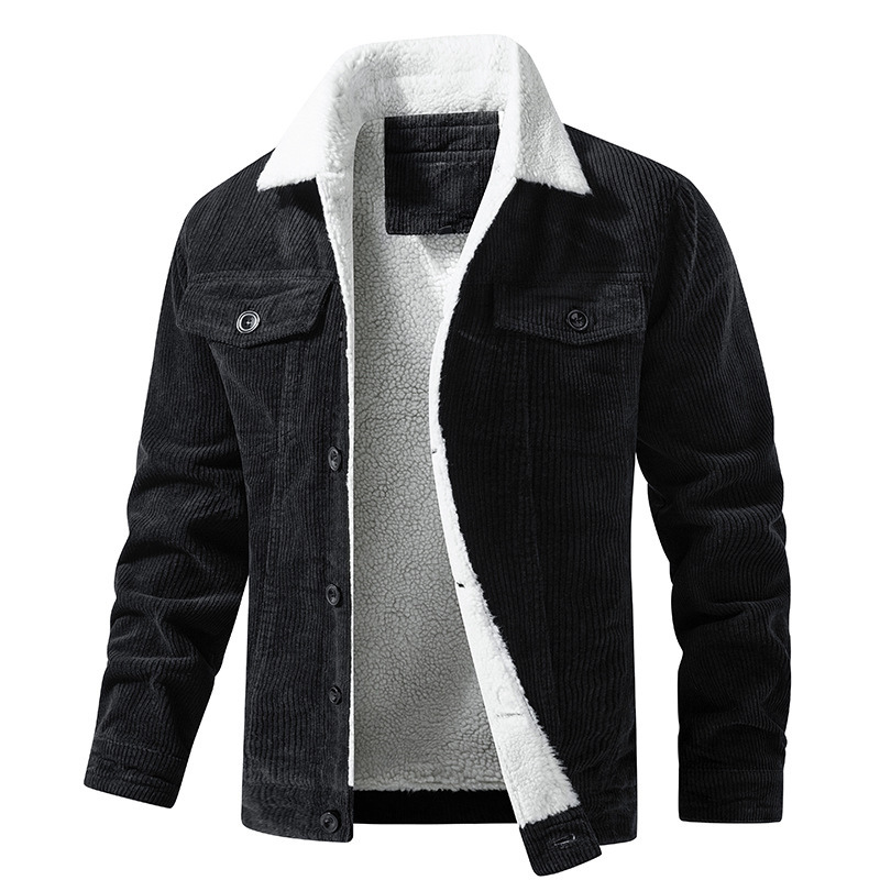 Winterjas Heren | Warme Jas met Plush Voering | Dikke Casual Look