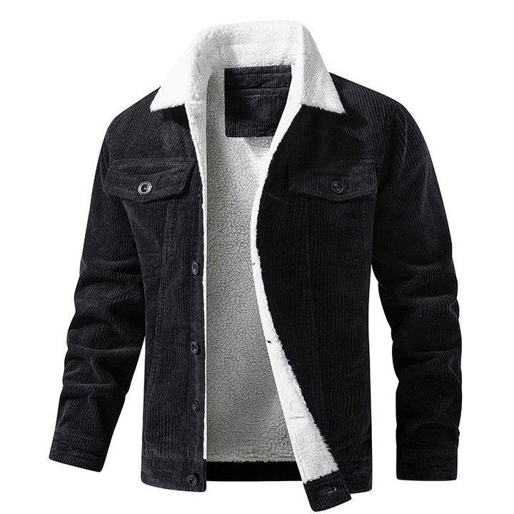 Winterjas Heren | Warme Jas met Plush Voering | Dikke Casual Look
