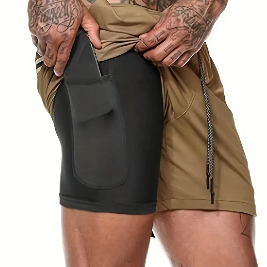 Heren Casual Atletische Shorts | Ademend & Lichtgewicht | Trekkoord Tailleband