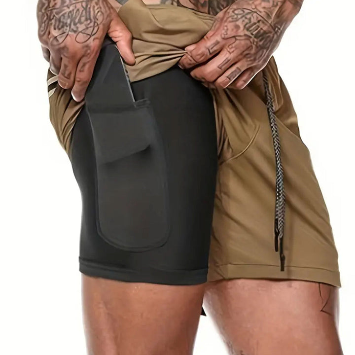 Heren Casual Atletische Shorts | Ademend & Lichtgewicht | Trekkoord Tailleband