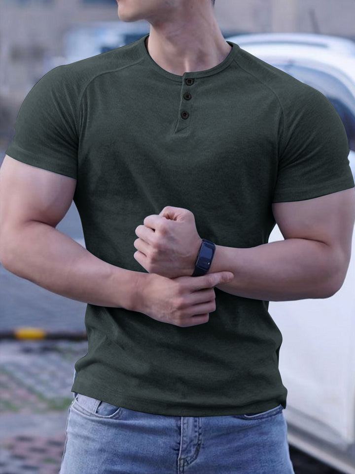 Heren T-shirt | Zomer | Slim Fit & Lichtgewicht | Sportief & Casual