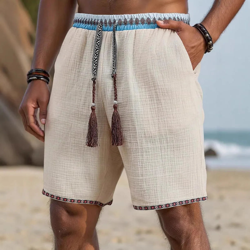 Heren Short | Retro | Trekkoord | Zomer