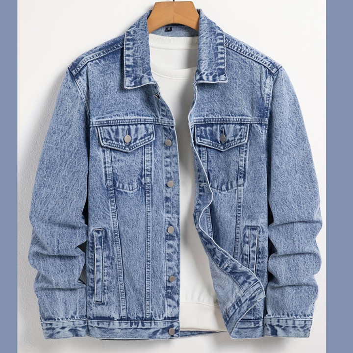 Winterjas Heren | Tijdloos & Veelzijdig Design | | Klassiek Denim Jack