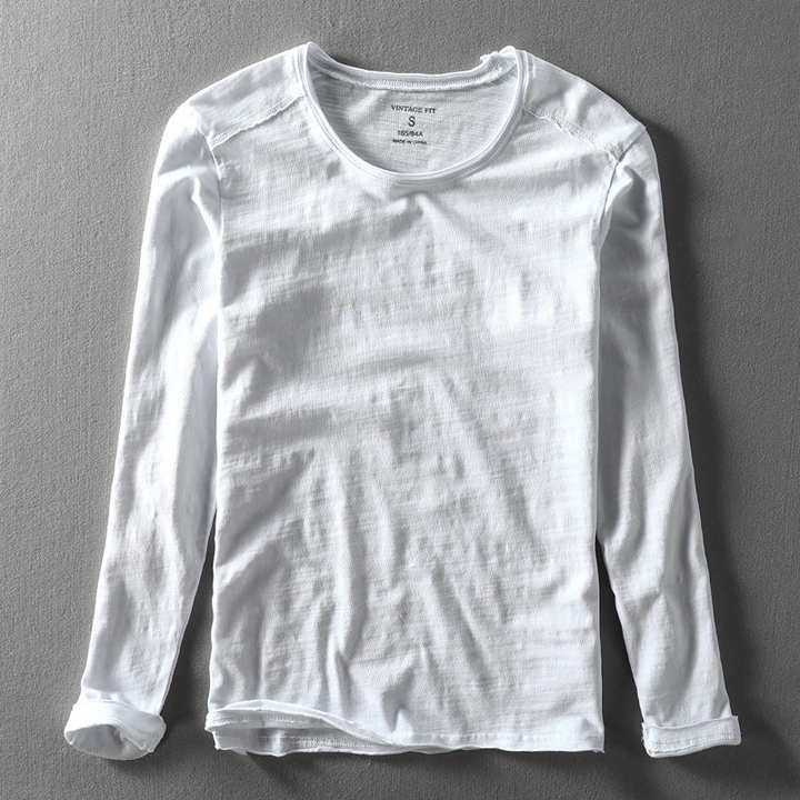 Heren Top | Slimfit | Lange Mouw | Lente