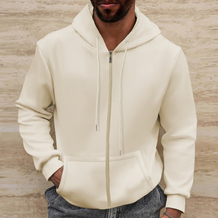 Warme en stijlvolle Hoodie voor heren met unieke stijl en comfortabele zakken | Jari
