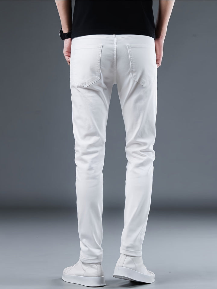 Heren Broek | Skinny Fit | Mid-Waist & Stretch | Casual & Zakelijk