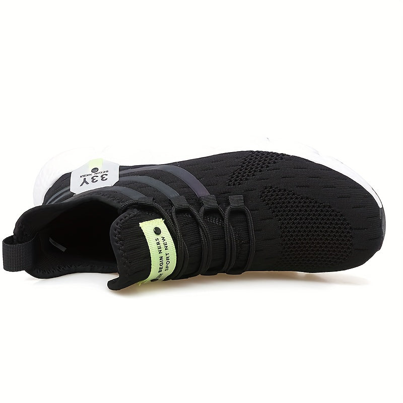 Heren Sportschoenen | Ultralicht & Ademend Mesh | Popcorn TPR Zool | Voor Gym & Hardlopen – All-Season