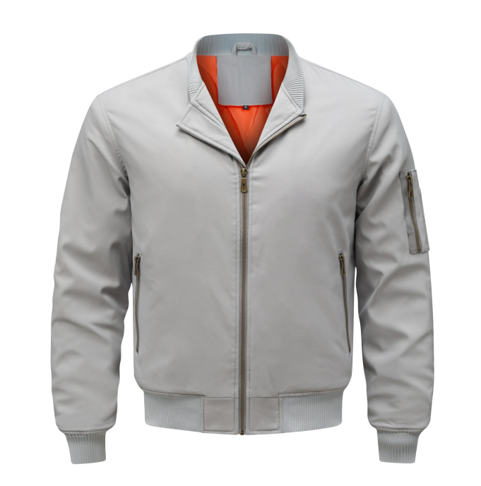Heren Jas | Oversized | Met Rits | Lente