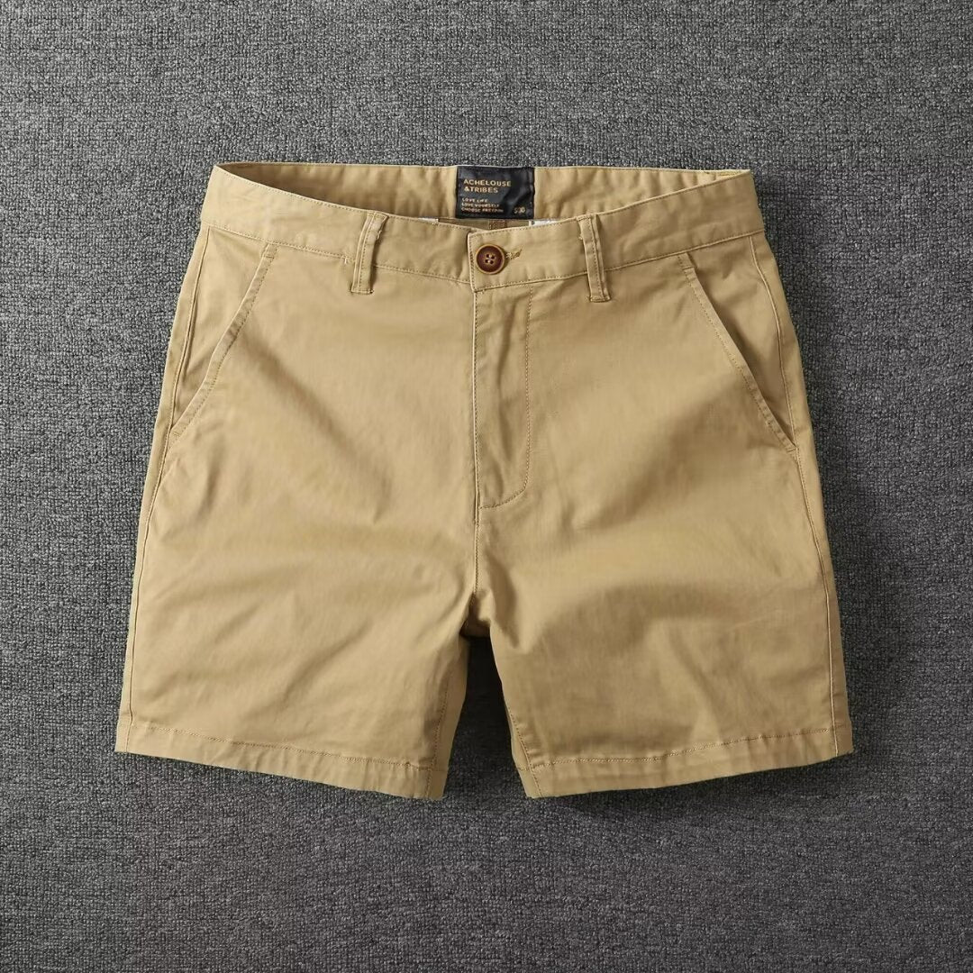 Heren Shorts | Slimfit | Met Knoop | Zomer