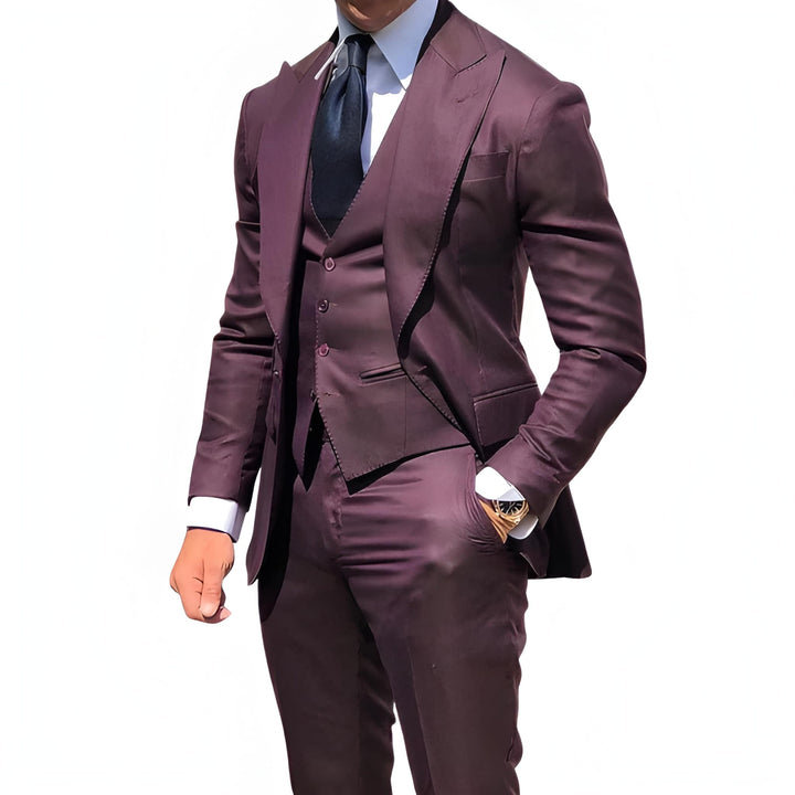 Heren Pak | 3-Delig Elegant Design | Stijlvol Fit Kleding