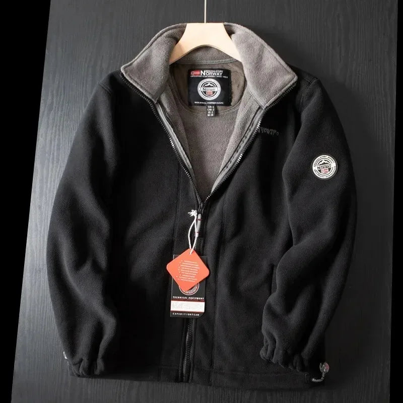 Ultieme fleece jas voor heren met zachte warmte en moderne pasvorm | Roy