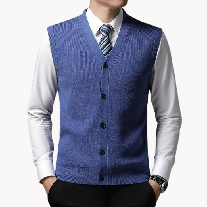 Strak Pierre Trench Vest voor heren met moeiteloze elegantie en moderne stijl | Jack