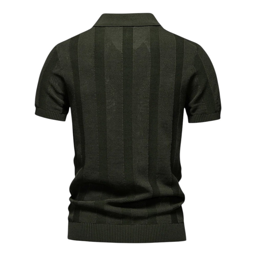 Heren Poloshirt | Ademend & Hoogwaardig | Klassiek & Casual | Gebreid Design