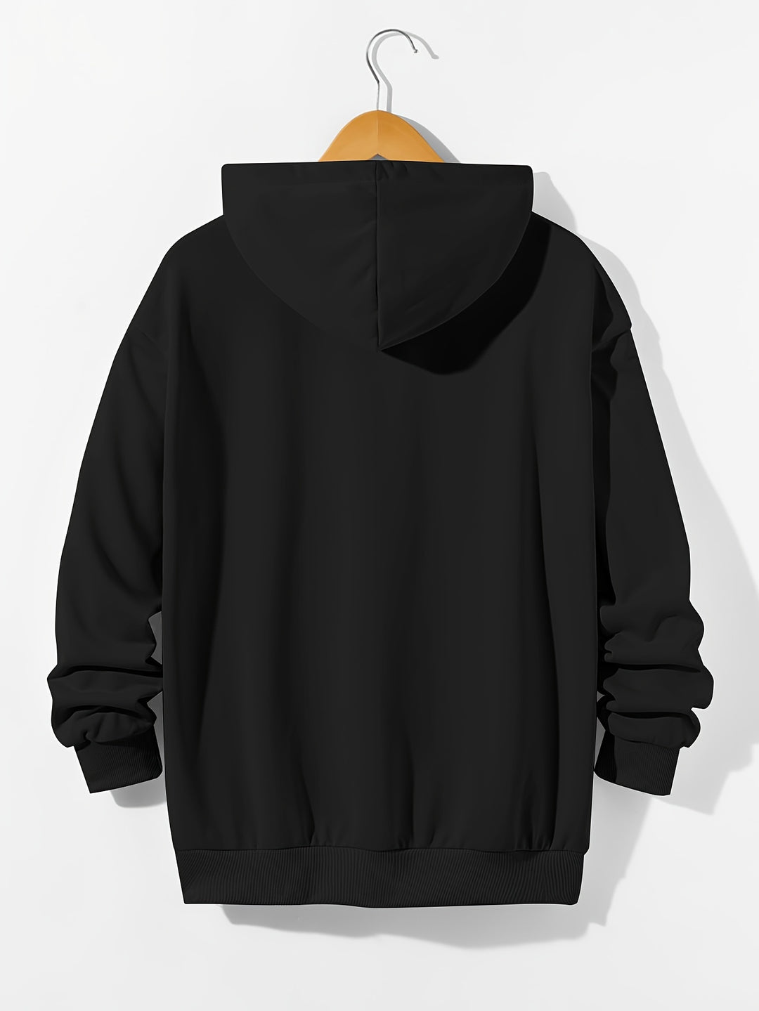 Heren Hoodie | Oversized & Comfortabel | Trekkoord & Lange Mouwen | Effen Kleur