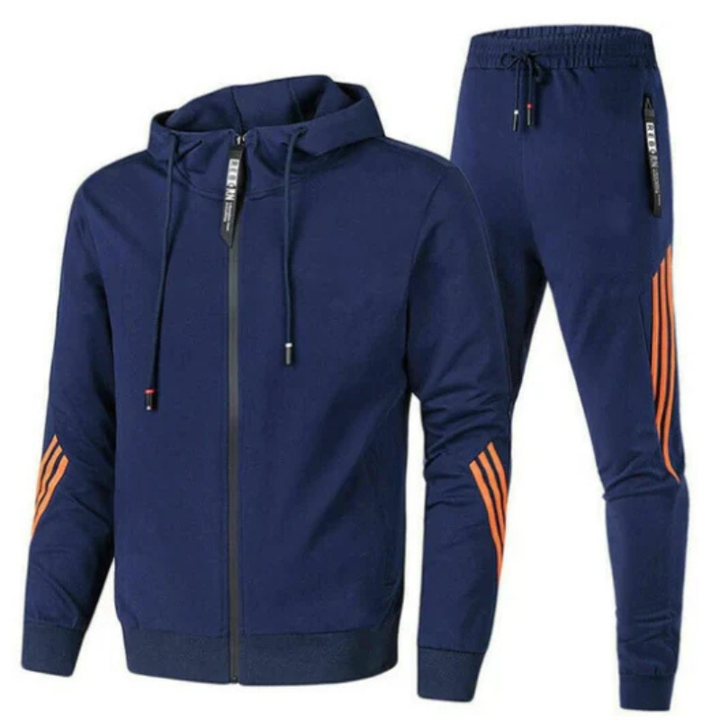 Tweedelige Trainingsset Heren | Sportief Design | Casual Kleding