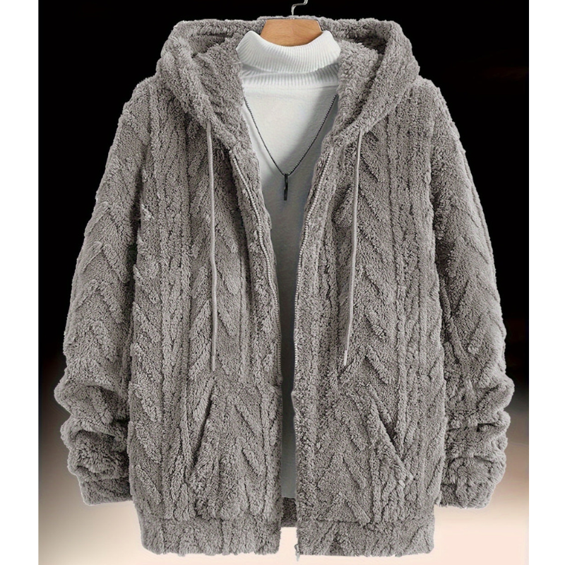 Winterjas Heren | Hooded Cardigan Jas | Warm & Trendy Design