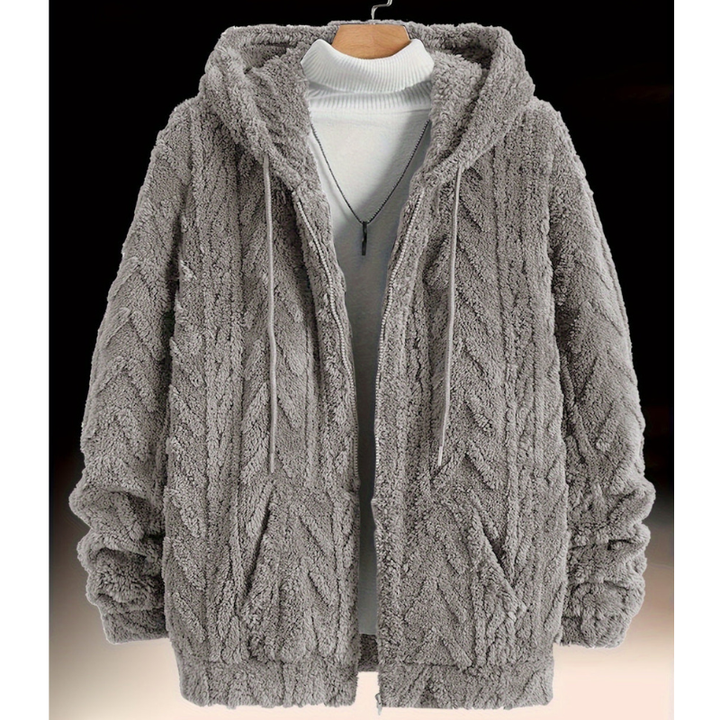 Winterjas Heren | Hooded Cardigan Jas | Warm & Trendy Design