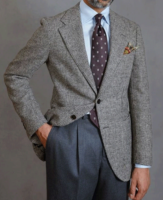 Jassen Heren | Blazer Jacket | Klassiek & Modern met Uniek Motief