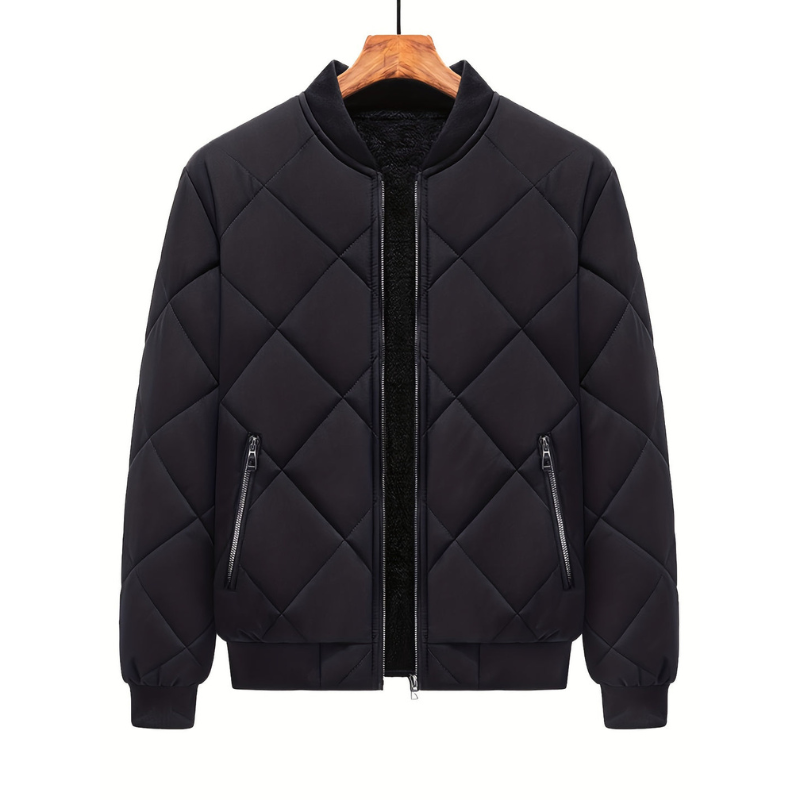 Winterjas Heren | Gewatteerde Bomber | Casual Look